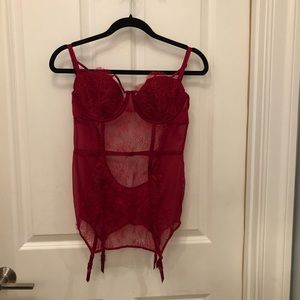 Victoria’s Secret Red Lingerie Set